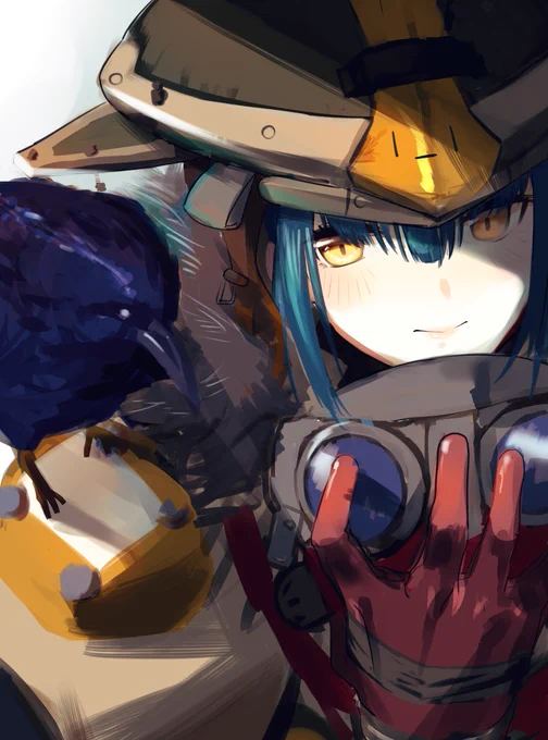 #カルタの絵札 
山神のブラッドハウンド 