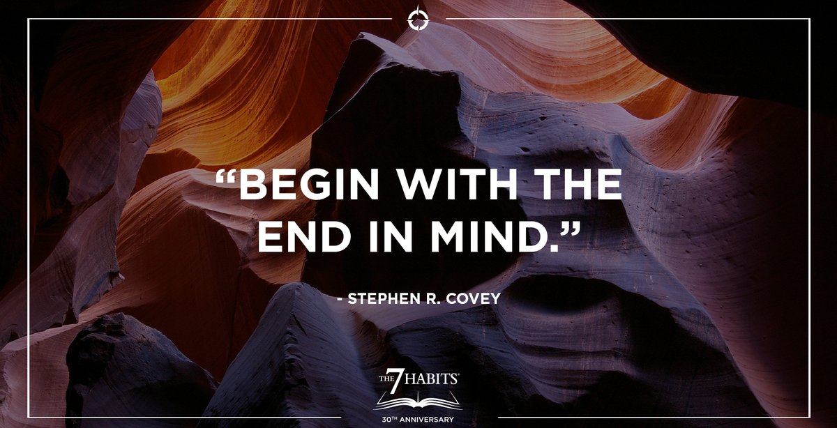 People are working harder than ever, but because they lack clarity and vision, they aren't getting very far. Do you know someone who always begins with the end in mind? Tag them and give them a shout out for keeping their eyes on the prize.