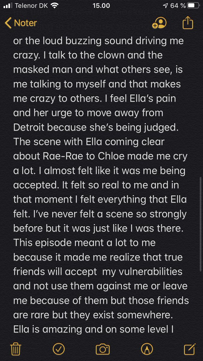 icanbaduck's tweet photo. Struggling with schizophrenia as I do #boonormal reaches a whole other level and makes acceptance of who I am easier. Iโve written some thought because this ep and Aimee deserve credit for making it possible. @Aimee_Garcia @Ildymojo @LuciferNetflix https://t.co/FdOo4aqL0O