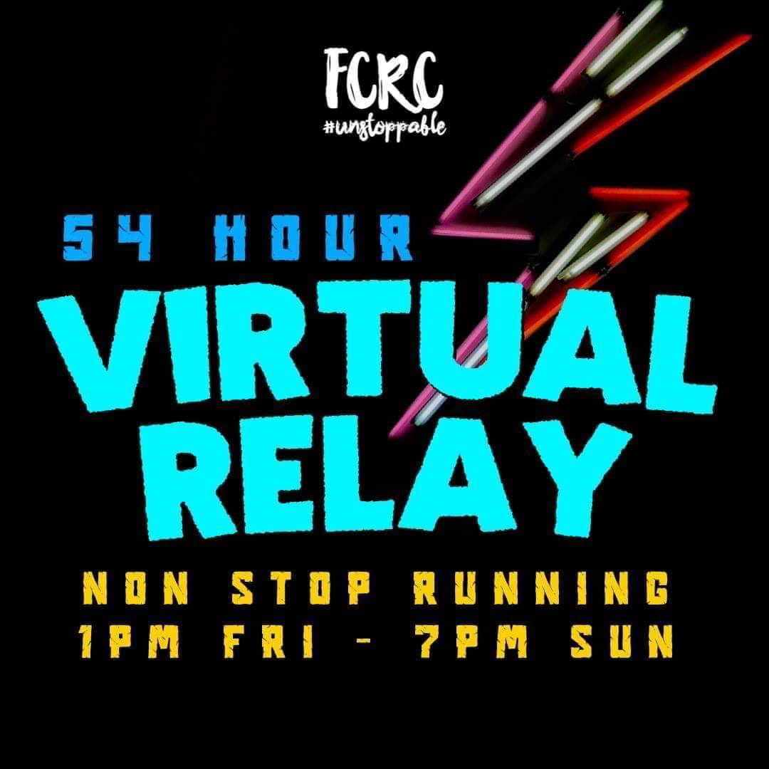 EmHelyer's tweet photo. Fareham Crusaders. 54 hour virtual relay started at 1pm on Friday, finishing at 7pm Sunday evening. So far, as a club, we've raised £964 for Solent Mind. Give us a cheer, if you see us in our club t-shirt and array of 'batons'. https://t.co/c057a5aZs8 #FCRCRELAY #UNSTOPPABLE https://t.co/yenwMt1yLv