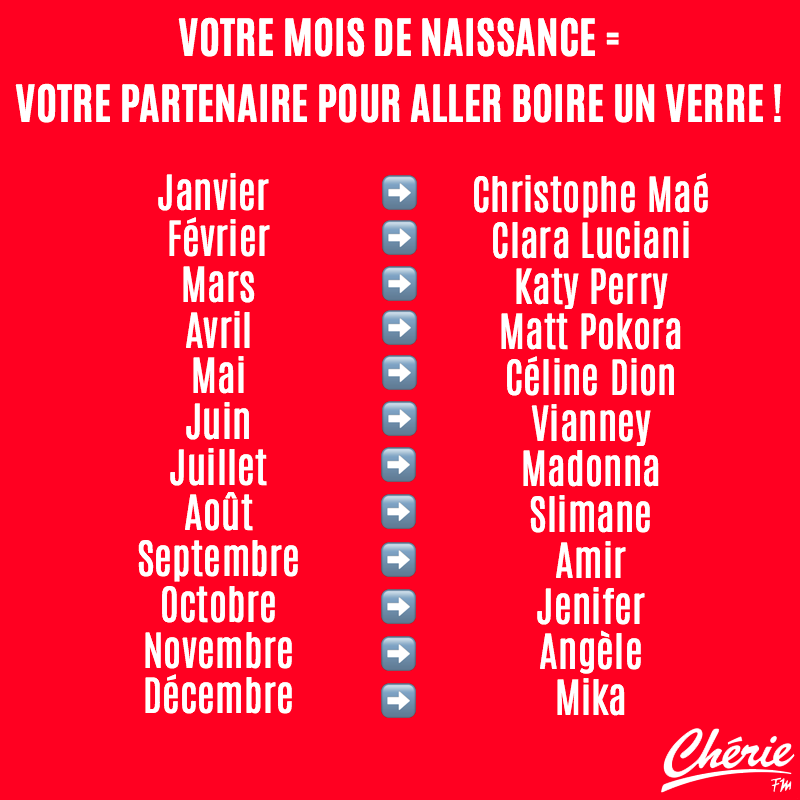 Chérie FM tweet media