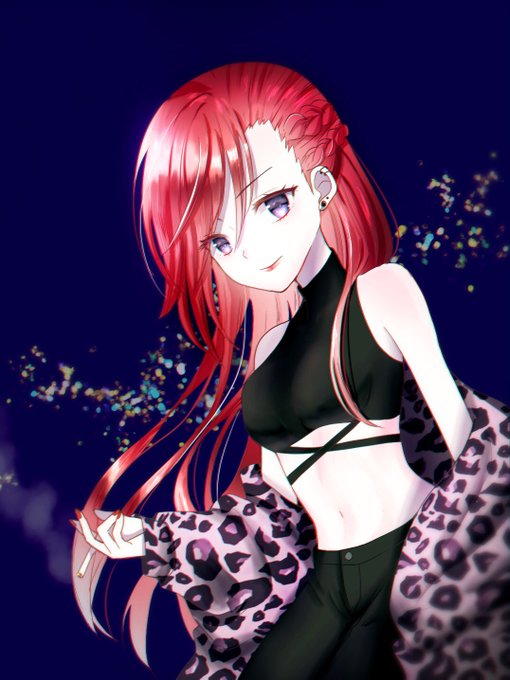 赤髪女子のtwitterイラスト検索結果