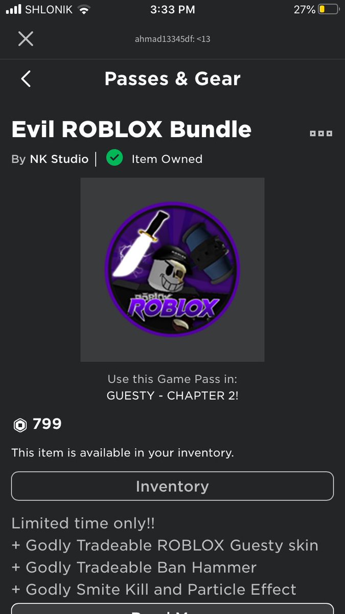 Kyle Crimsonforce On Twitter If You Own The Game Pass It S Available To Be Purchased Multiple Times In Game As A Dev Product For Less Robux Because It Doesn T Come With The - roblox items with particle effects