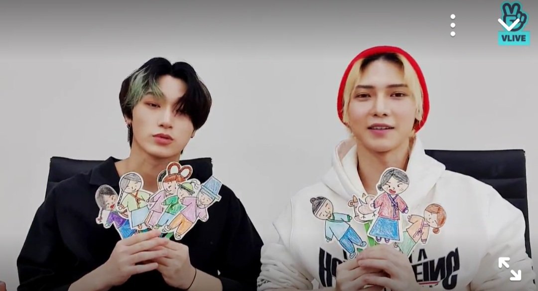  A short thread of SS from the Bedtime story vlive of Sanie and Yeosangie with tags for BB social 50   @ATEEZofficial  @ATEEZofficialjp  #ATEEZ    #에이티즈  