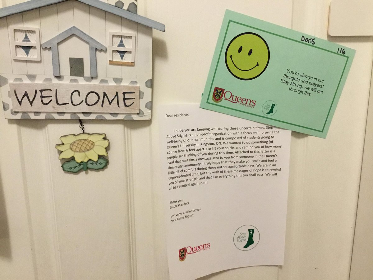 StepAboveStigma's tweet image. We’d like to thank everyone who wrote a message of hope for the seniors in retirement homes💚 your kind words helped to brighten someone’s day and put a smile on their face💚💚💚