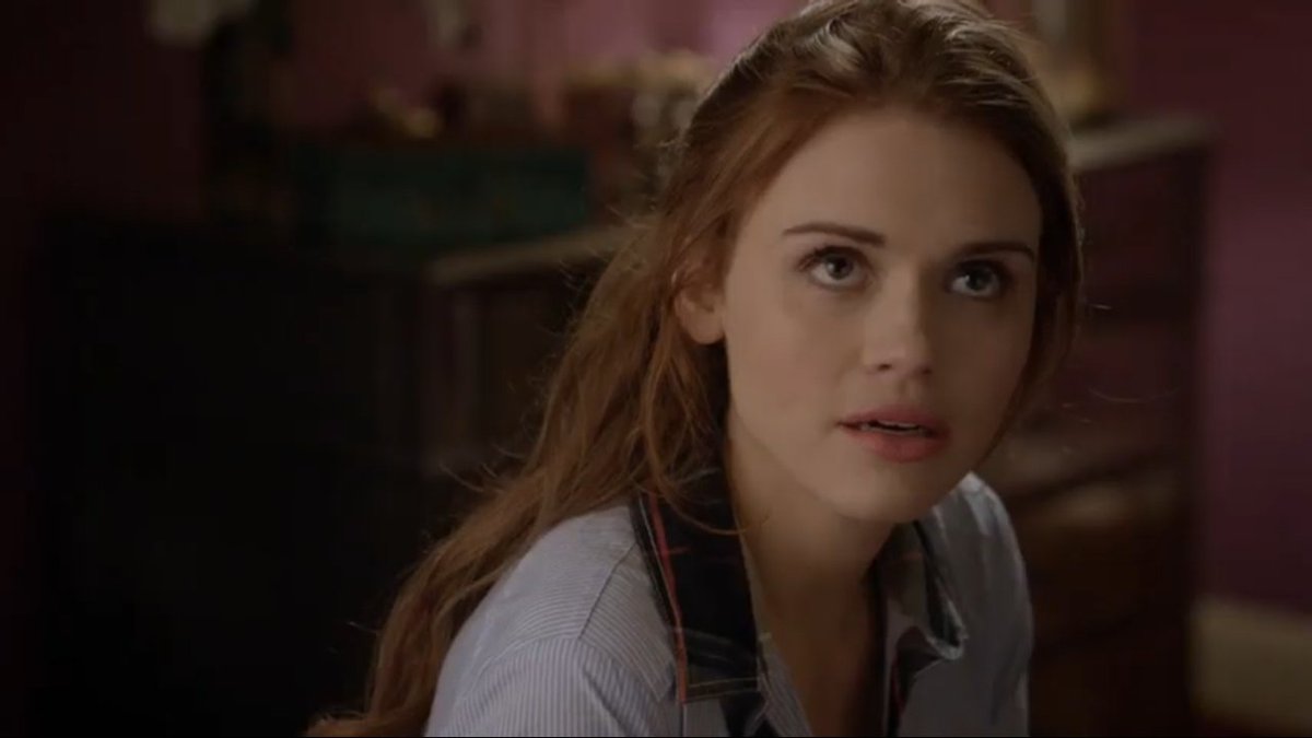       3×03Stiles: "Maybe my face just has, like, a naturally interrogatory     exp... expression."Lydia: "Well, your interrogatory expression is getting on my        nerves."          