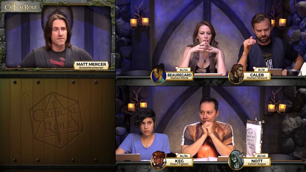 Episode 27: Sam is killing me.and. IT'S HARD TO LOOK AT THE EMPTY SPACE WHERE TALIESIN WAS SITTING. :(((