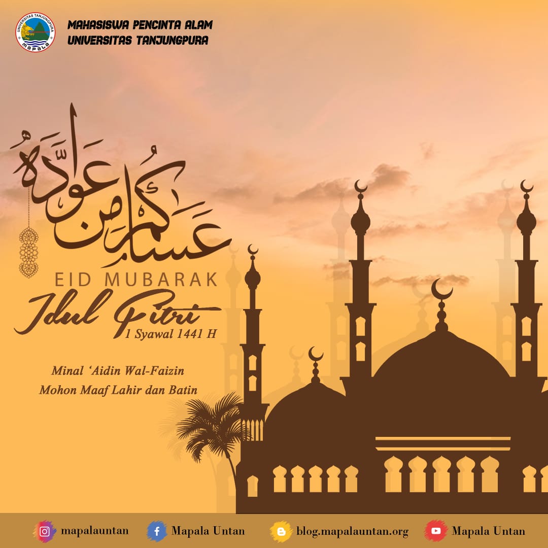 Minal Aidin Wal Faidzin, Mohon Maaf Lahir dan Batin buat semua saudara 🙏