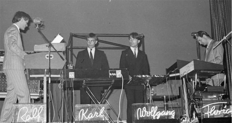 Some musicians went even further. Kraftwerk designed their own drum synthesizer and sequencer, though their light controlled drum kit was less successful! It looked like music and machines were becoming a perfect match.However...