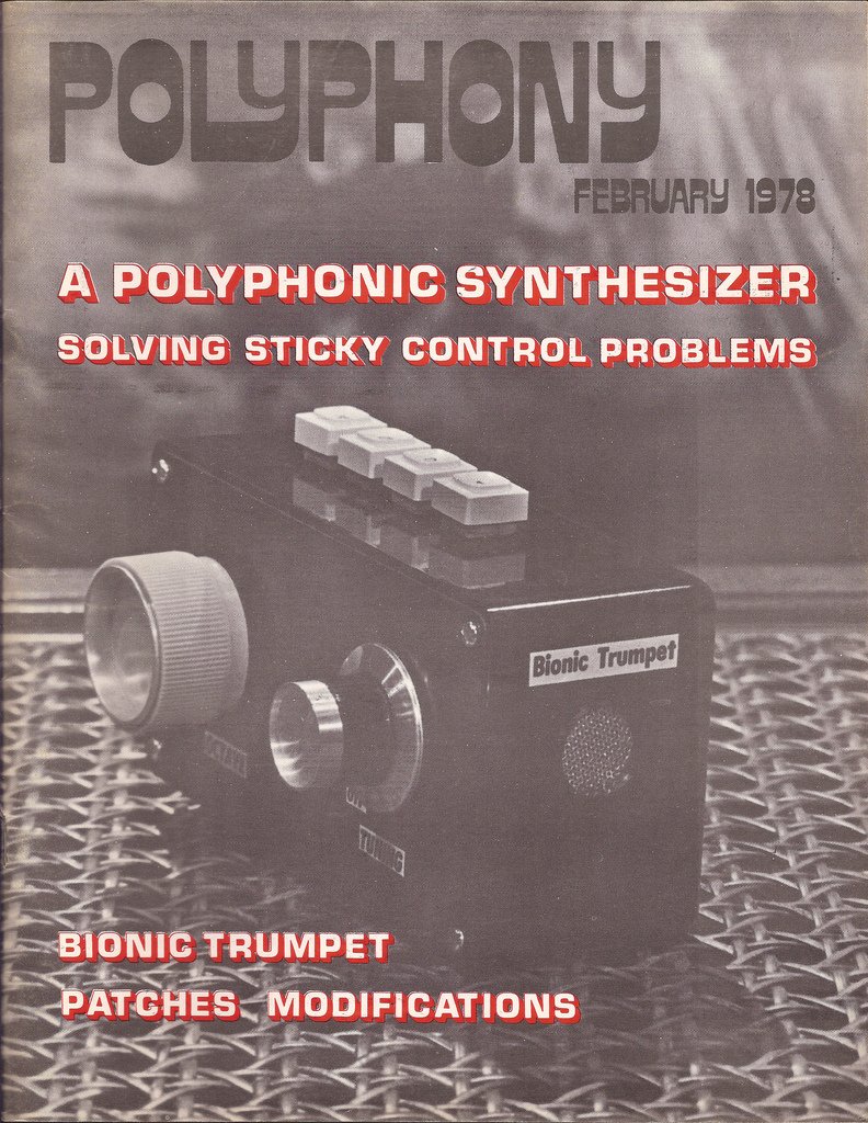 But it was a pain to sequence instruments from different manufacturers because there was no shared technical standards. Plus prices were still high. Despite the interesting music the analogue synth was not quite ready to lead the band - Bionic Trumpet notwithstanding!