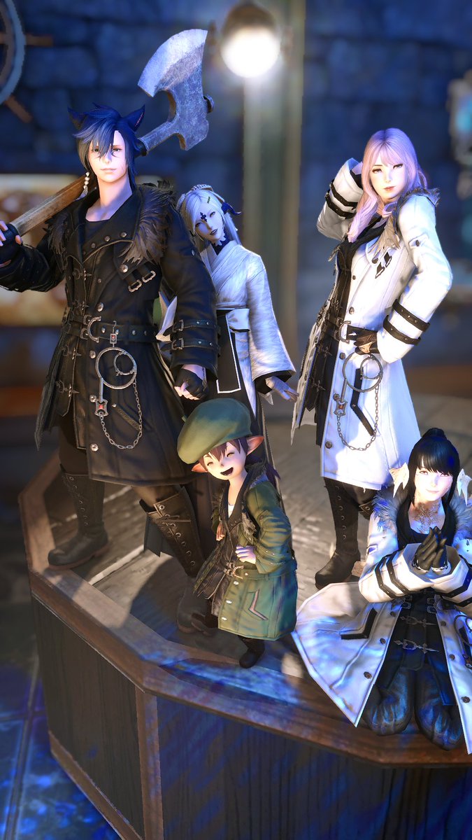  @tomiosatou  @ticklemekimochi  @FFXIVLeonaValen + Ton!