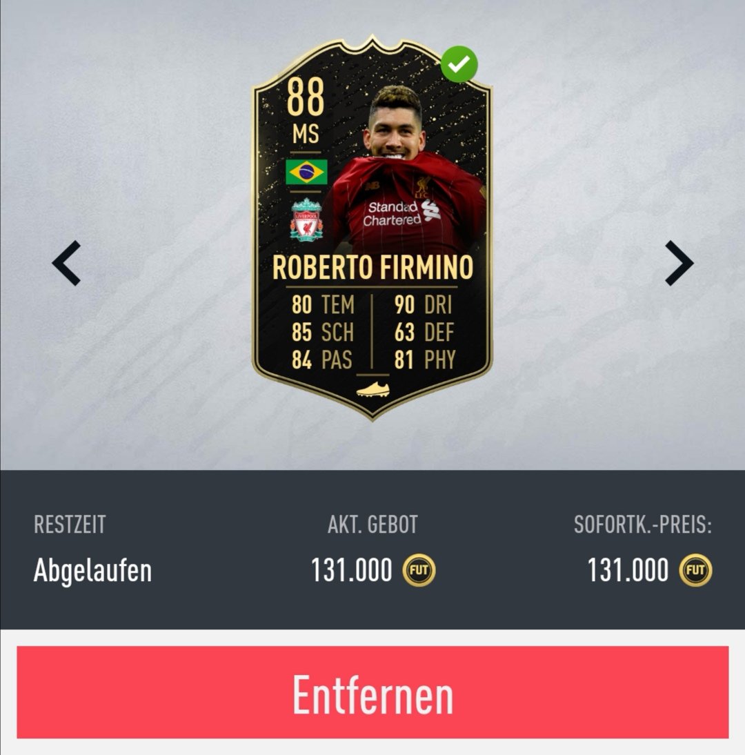 NoTimeW3's tweet photo. Der kam zum Beginn der neuen Runde noch dazu👍

#IF➡️#TOTWm
⏫+38k

Hatten wir gestern auch schon💪 https://t.co/giiUhcAbOB