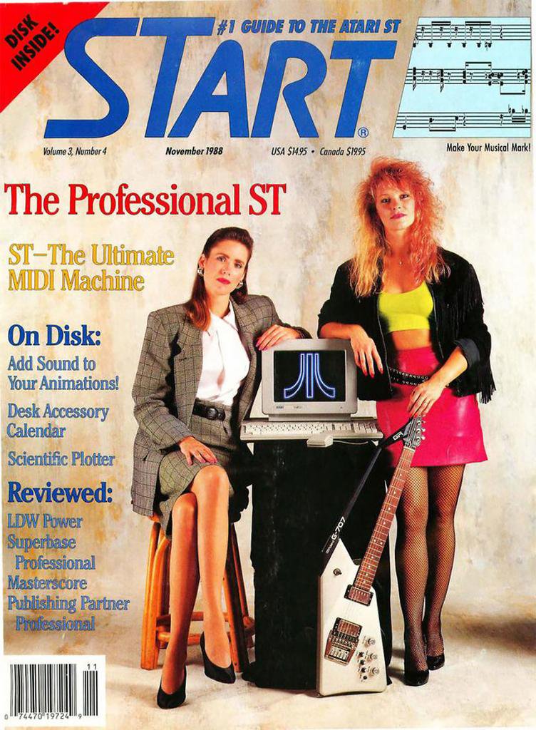 The Atari ST, launched in 1985, certainly owed some of its success to having built-in MIDI ports, along with a reasonable price tag. From Tangerine Dream to Fatboy Slim the ST has powered a number of artists. Atari Teenage Riot even named themselves after it.