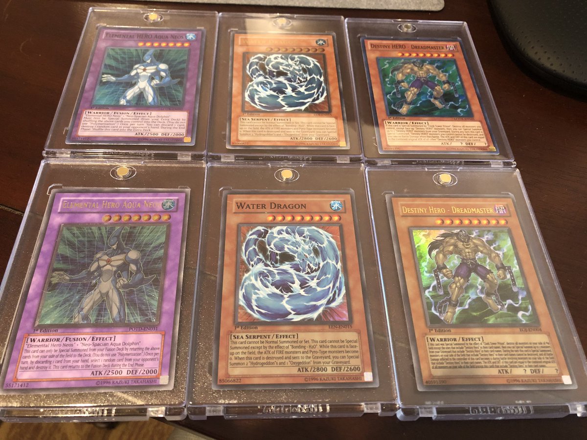 Some of my favorite are counterfeit Yugioh cards involved in the Konami v. Upper Deck lawsuit from 10+ years ago. As best as I can tell...there are 9 of them which can be differentiated from the originals by using a silver holo sticker instead of gold.  https://www.prnewswire.com/news-releases/upper-deck-forced-to-settle-with-konami-digital-entertainment-inc-after-admitting-to-counterfeiting-hundreds-of-thousands-of-yu-gi-oh-trading-card-game-cards-83471232.html