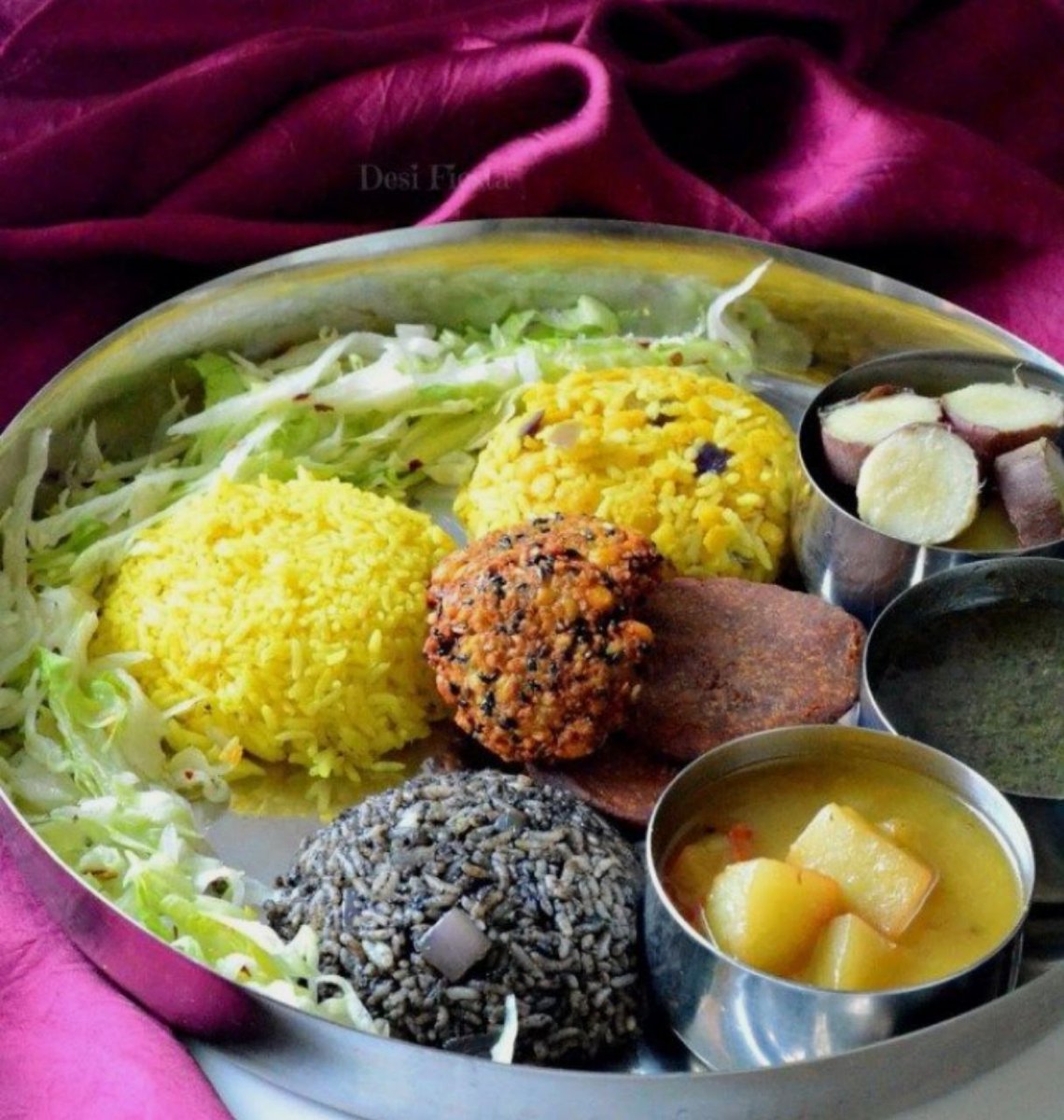  #Meghalaya Rice is a staple food of Meghalaya and it is consumed in many different forms and varieties, and also as an accompaniment to other curry dishes. Pumaloi is one such favorite rice dish of Meghalayancuisine