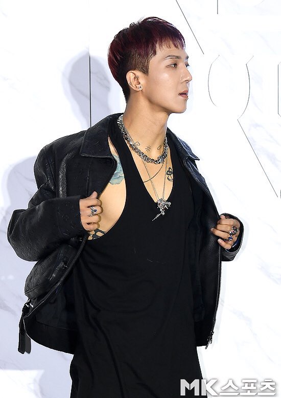 [ #MINO  #송민호] October 31: Mino at Louis Vuitton 2020 Cruise Spin off event 