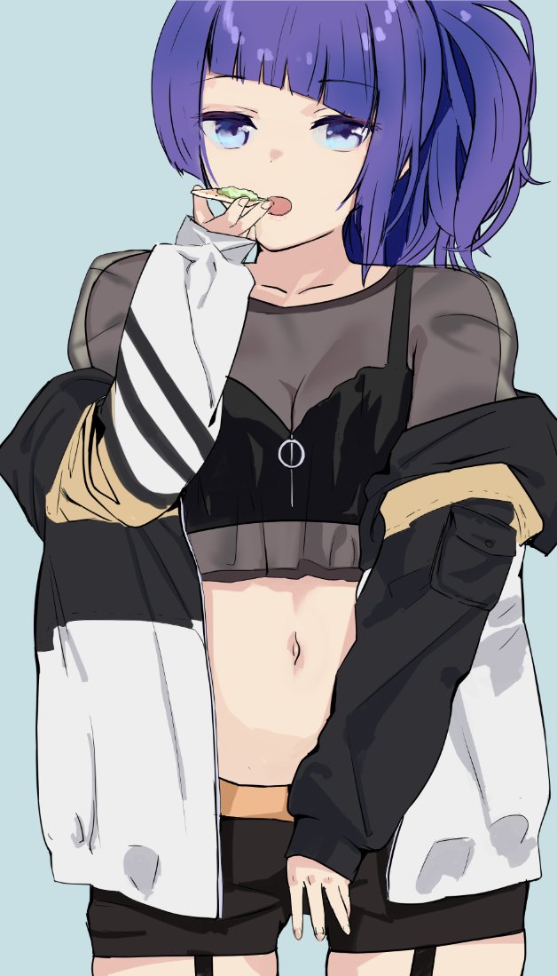 アボカドディップクラッカー
1ヶ月1日1摩美々 11/30 #なんか食べてる田中摩美々の絵 