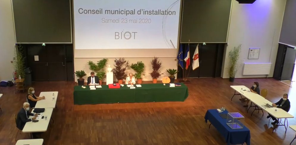 VilledeBiot's tweet image. [Conseil municipal d'installation]
Revivez en intégralité le Conseil municipal d'installation qui a eu lieu ce matin à la Salle Gilardi : youtube.com/watch?v=3df64y…