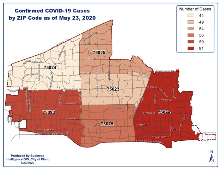 Plano Zip Code Map