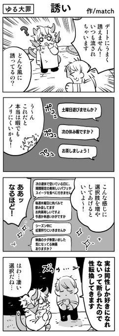 【4コマ】
どうしてもデートしたいんだ
#ゆる大罪 