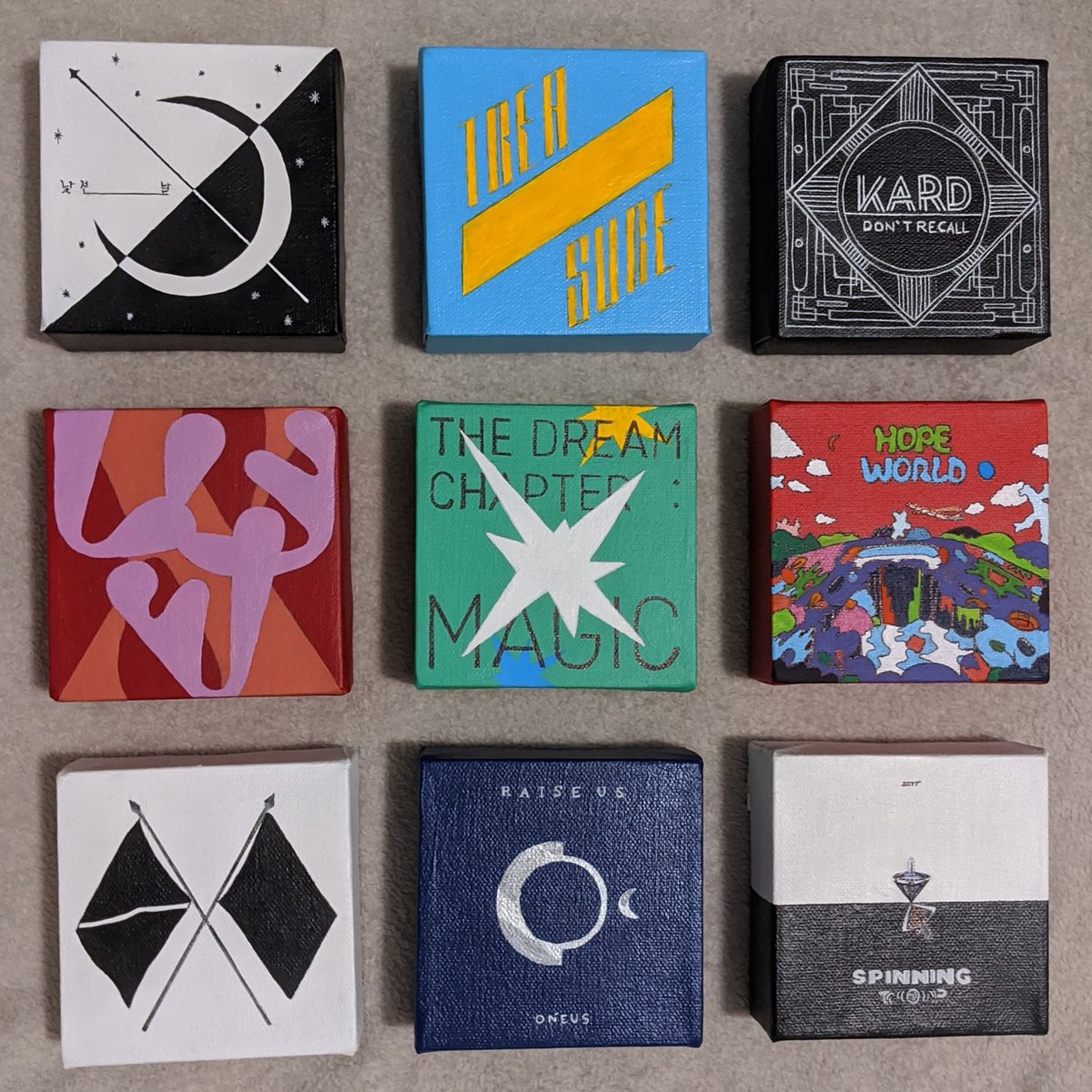 chaoticmulti's tweet image. I finally finished all nine albums~ a thread