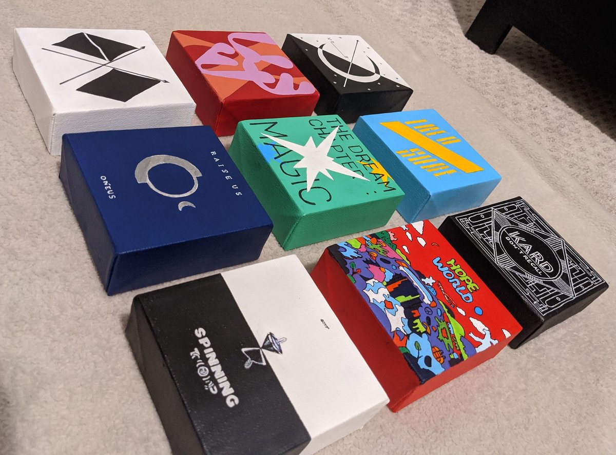 chaoticmulti's tweet image. I finally finished all nine albums~ a thread