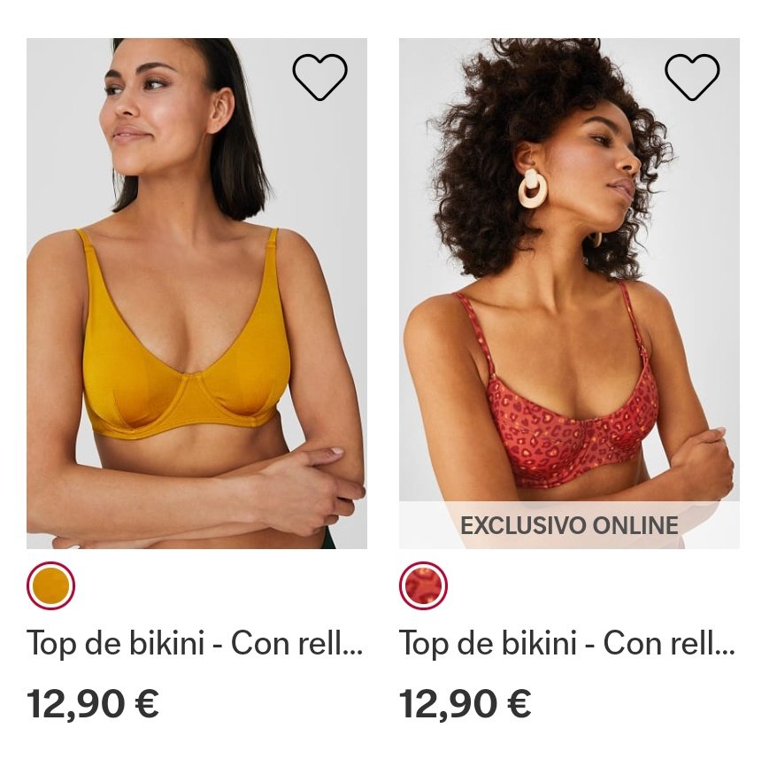 tomyh91's tweet photo. @maruohcrepe @Desahogada Esta también es la web de C&amp;A.
De vergüenza que manipules así. Prácticamente todas las modelos tienen fotos con las mismas poses, sin diferencias de talla https://t.co/uHs4l8sMrP