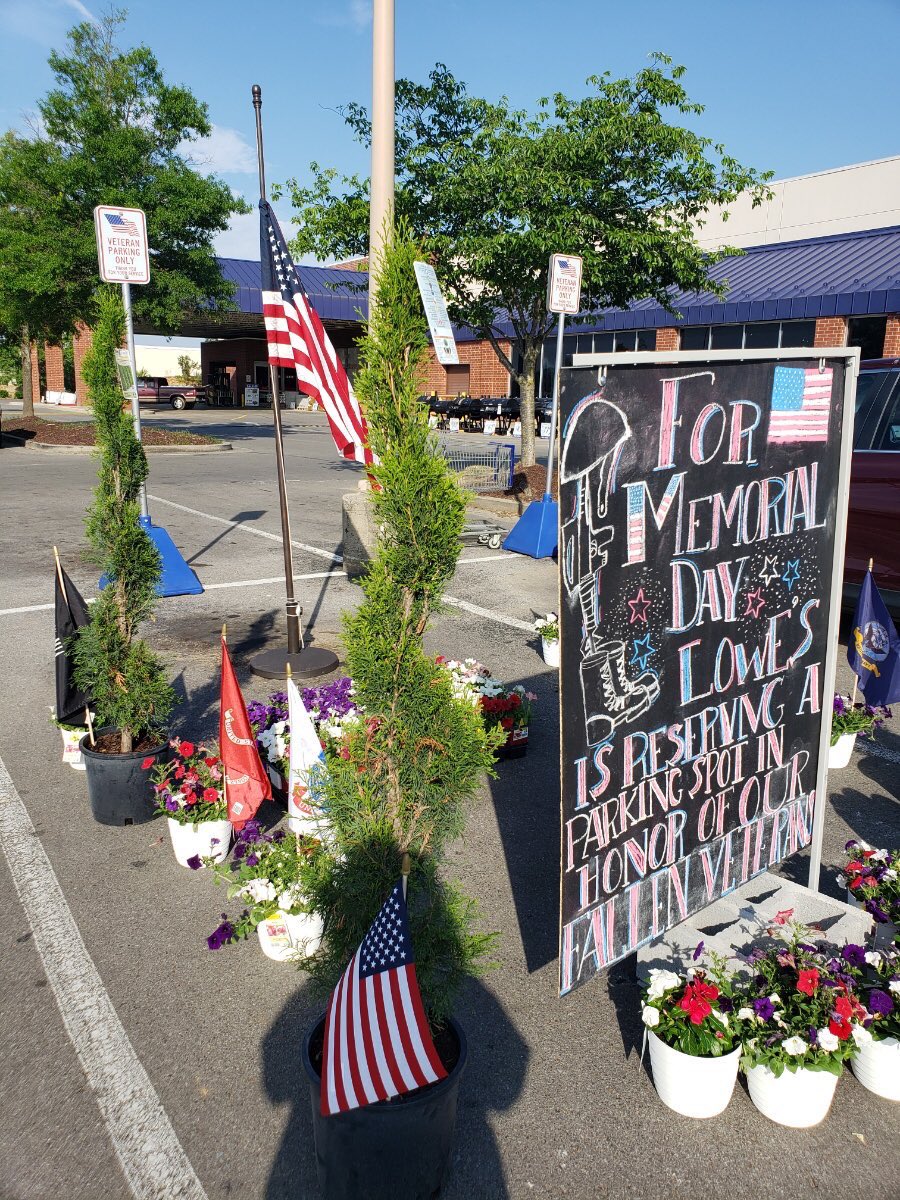 lowes memorial day