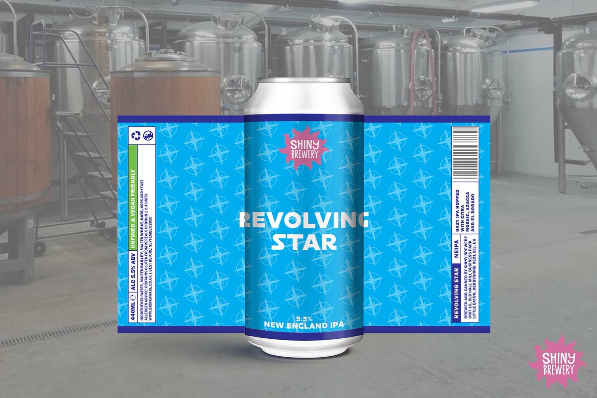 Sexy new 440ml can range designed for <a href="/shinybrewery/">Shiny Brewery</a> - we can’t wait to get these bad boys in our hands (and mouths) 🤟