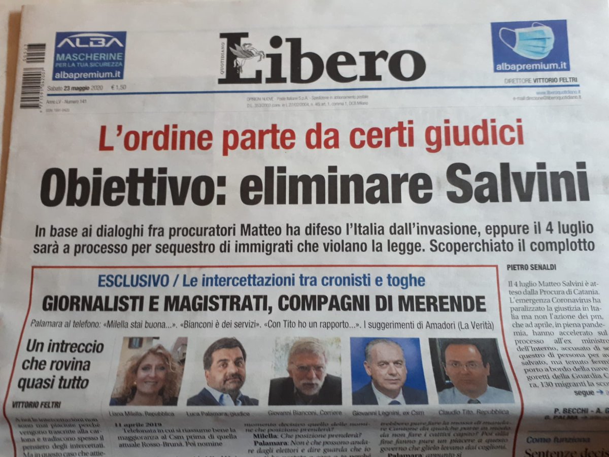 FabrizioSantori's tweet photo. #Palamara chi ? Quello che ha avuto la moglie assunta come dirigente Regione Lazio di @nzingaretti ? 
#Mattarella @Quirinale  abbiamo capito o no che vogliono eliminare  @matteosalvinimi  ? Ci voleva un Cossiga con il piccone ma il silenzio su tutto è davvero imbarazzante https://t.co/6jzQi2sGUa