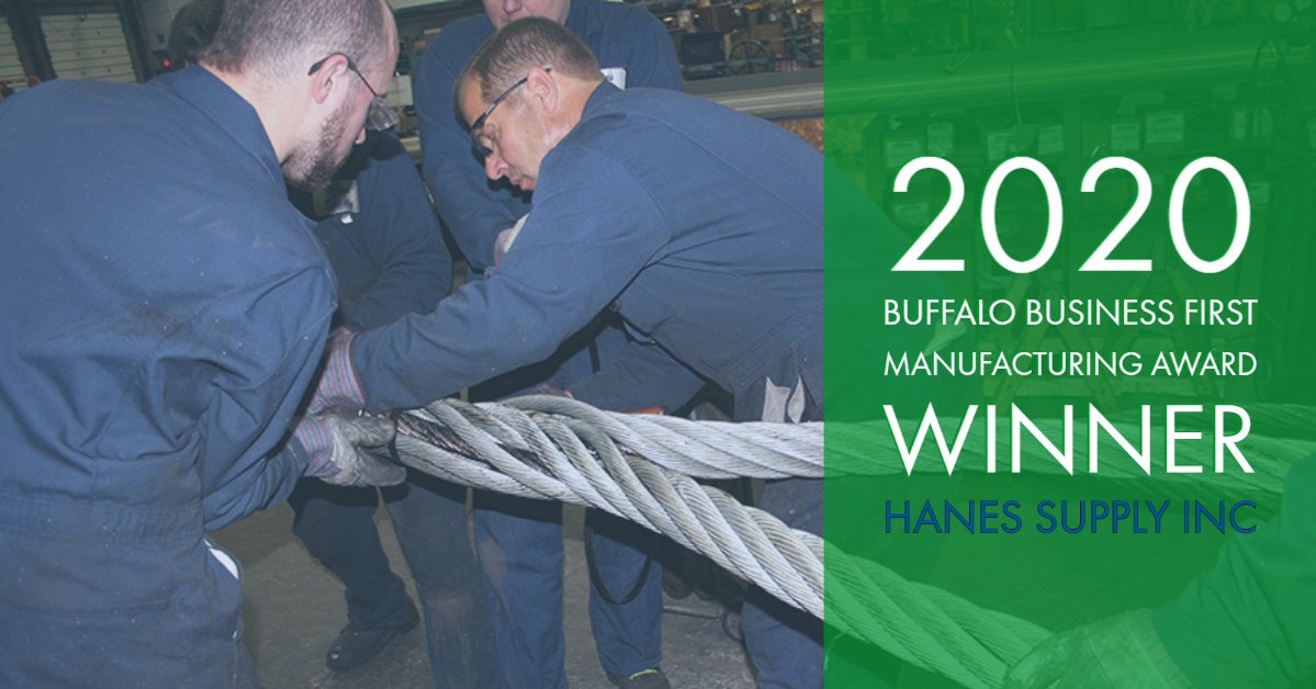 hanessupply's tweet photo. Our team works tirelessly to produce and deliver the best rigging solutions for our customers.
Because of their efforts, we have been selected as a winner of the @BfloBizFirst #ManufacturingAward
Proud to have such a great team! https://t.co/ktbPL9zqNl