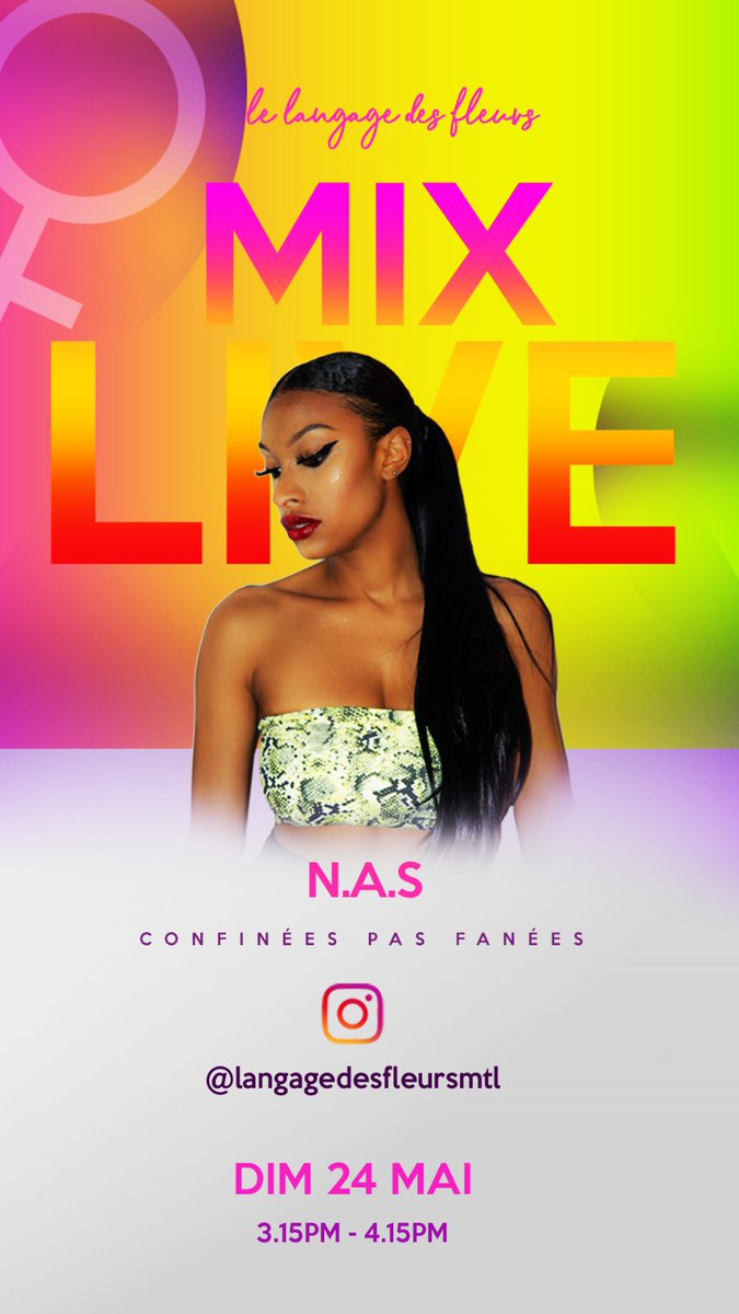 scofield_alex's tweet photo. We are back!!!! πΉπΊπ·πΌ
Tomorrow on live instagram
Starting at 3:15pm ET with our fierce and beautiful female Dj's
Elles vont vous faire danser comme des malades!
#nasthedjbaby
@KiidCrayola
#DjMansa
@LangageDFleurs
#FemaleDjsOnly βοΈ
#StayHomeStaySafe https://t.co/X26TeviDwV