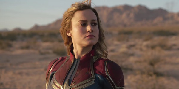 A thread of  @brielarson · Captain Marvel not smiling because fuck men who constantly ask women to smile