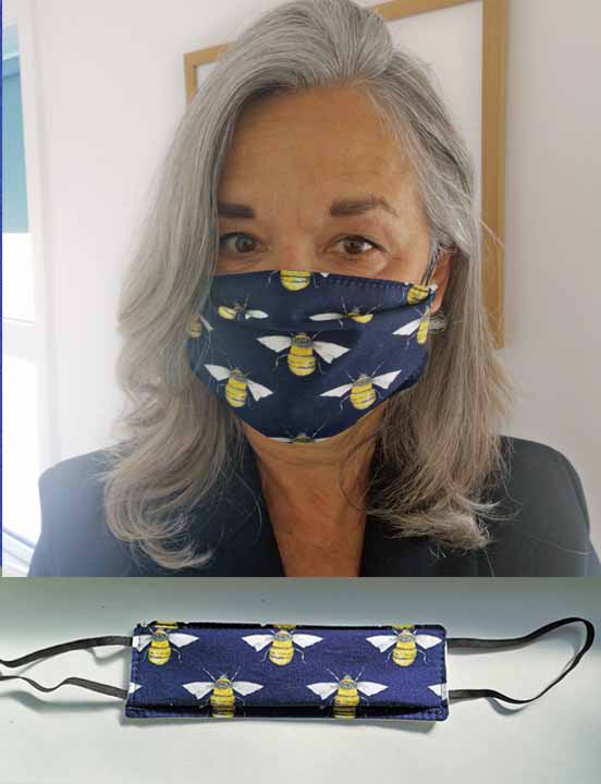 2020 Face masks instead of bags - mailchi.mp/2045dfdfd6ae/2… Last of the bees and foxes left. Plenty of flowers and paisley, feeling romantic. #facemasks #staysafe