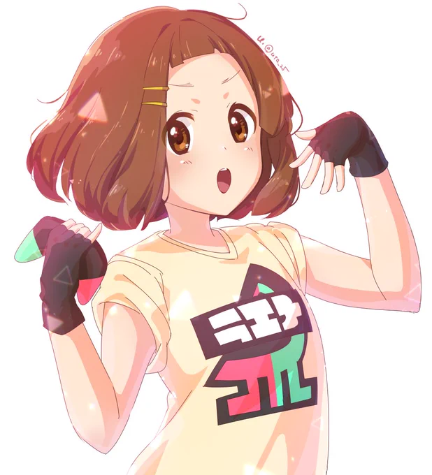 ヒメちゃんヘアな唯ちゃん
#けいおん #平沢唯 #keion #yui 
#スプラトゥーン2フェス 