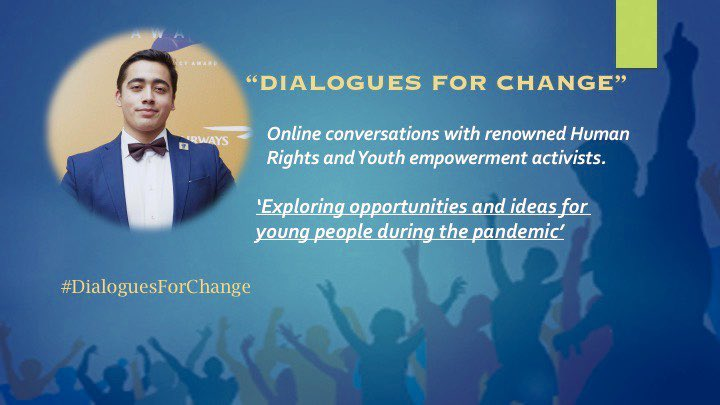 MuhammaddNawaz's tweet photo. احمد نواز Dialogues For Change کے نام سے ایک مہم شروع کررہے ہیں ، ہمیں آپ کے سوالات اور مشوروں کی ضرورت ہے , لہذا براہ کرم اپنے سوالات اور مشورے یہاں شیئر اور پوسٹ کریں۔ @Ahmadnawazaps کچھ عالمی نوجوان رہنماؤں کے ساتھ گفتگو کریں گے.
شکریہ 🙏❤️#DialoguesForChange https://t.co/Z4dZjgCchJ