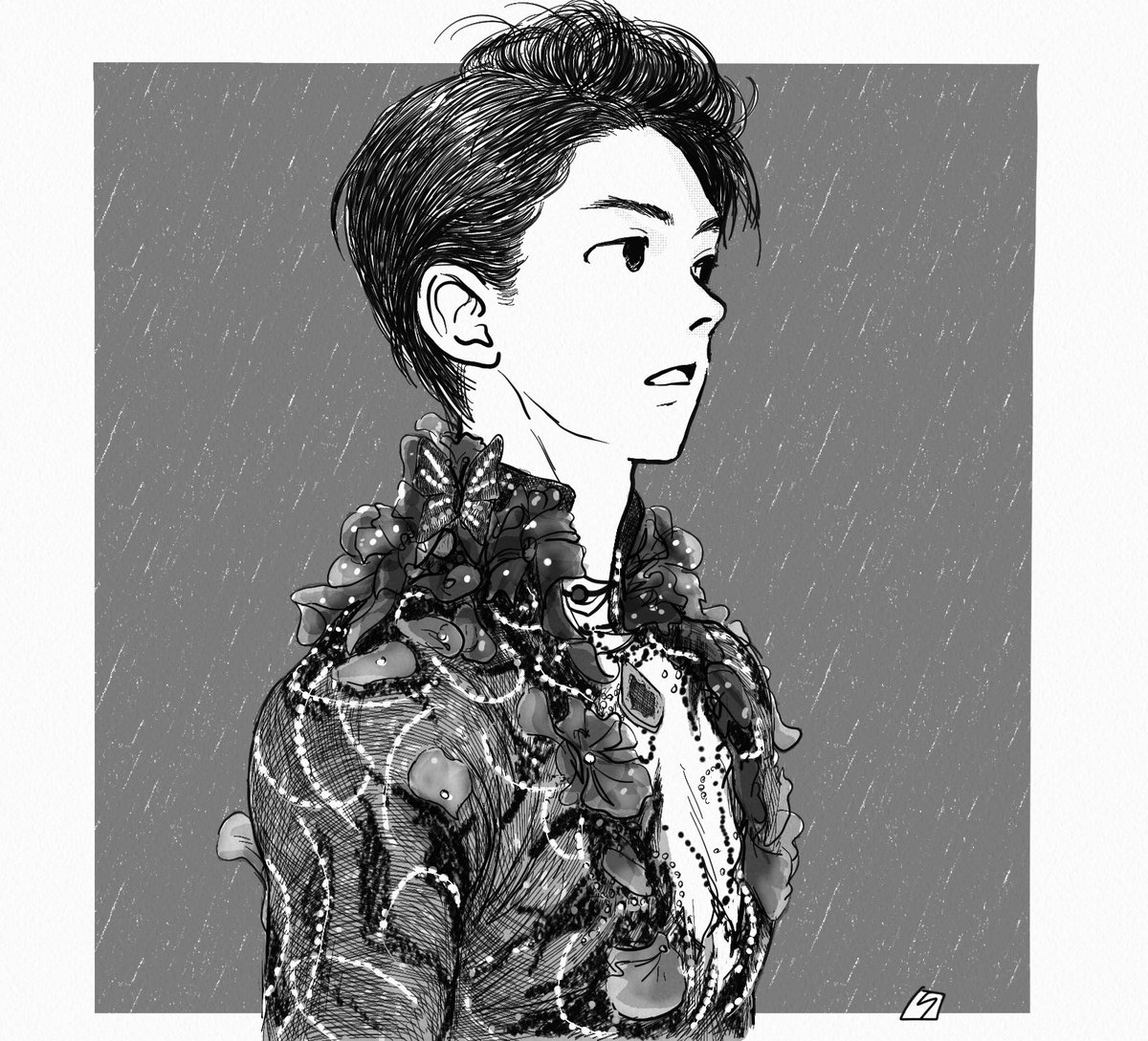 「書店員時代(最新刊『図南の翼』発売中だから1996年?)、担当者会議で知り合った同業他社が店頭フェア用に作成したPOP見」橋本りんの漫画