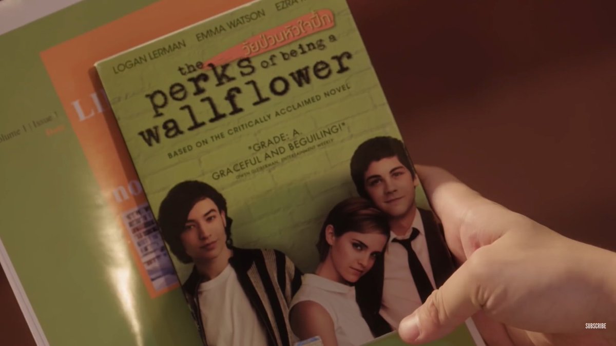 perks of being a wallflower (2012)- one of the best coming-of-age movies- deals with how young people deal with their anxiety and their past, especially for those who are introverts- we love a good friendship"we accept the love we think we deserve"UGH RIGHT ON THE FEELS