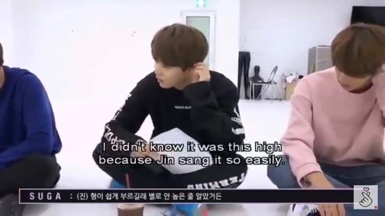 ~about his written and solo songs~Yoongi about Awake: “I didn’t know it was this high because Jin sang it so easily”