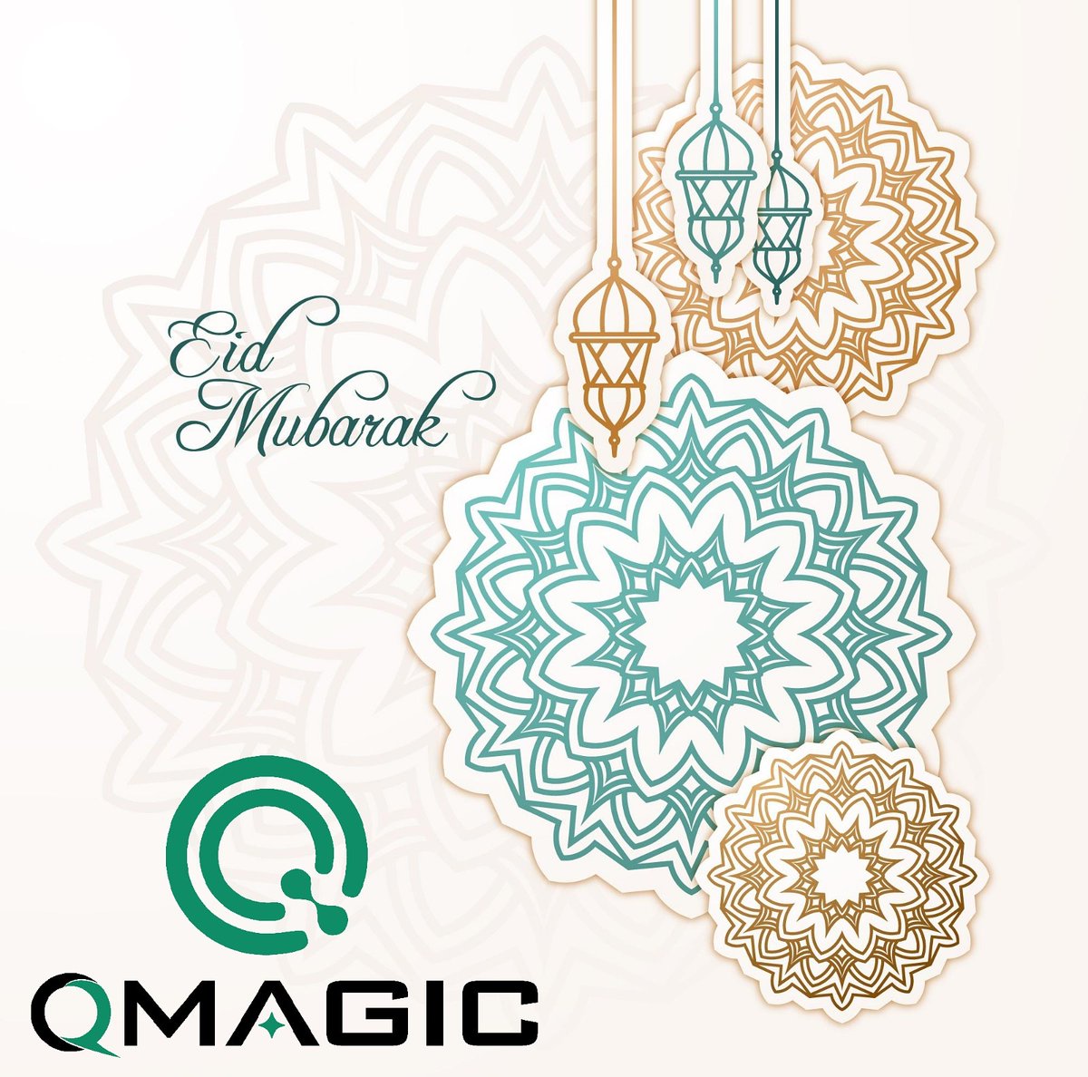 qmagic's tweet photo. As QMagic group, we wish you happy, healthy and prosperous eid mubarak.

#EidMubarak https://t.co/oHjAfkvxlT