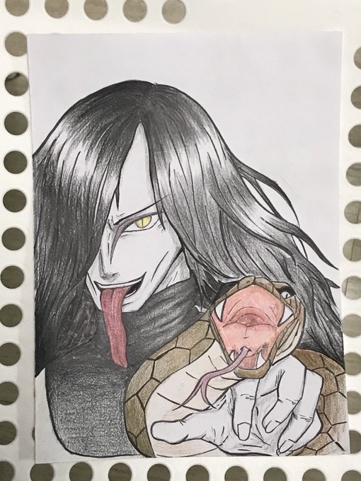 大蛇丸のtwitterイラスト検索結果