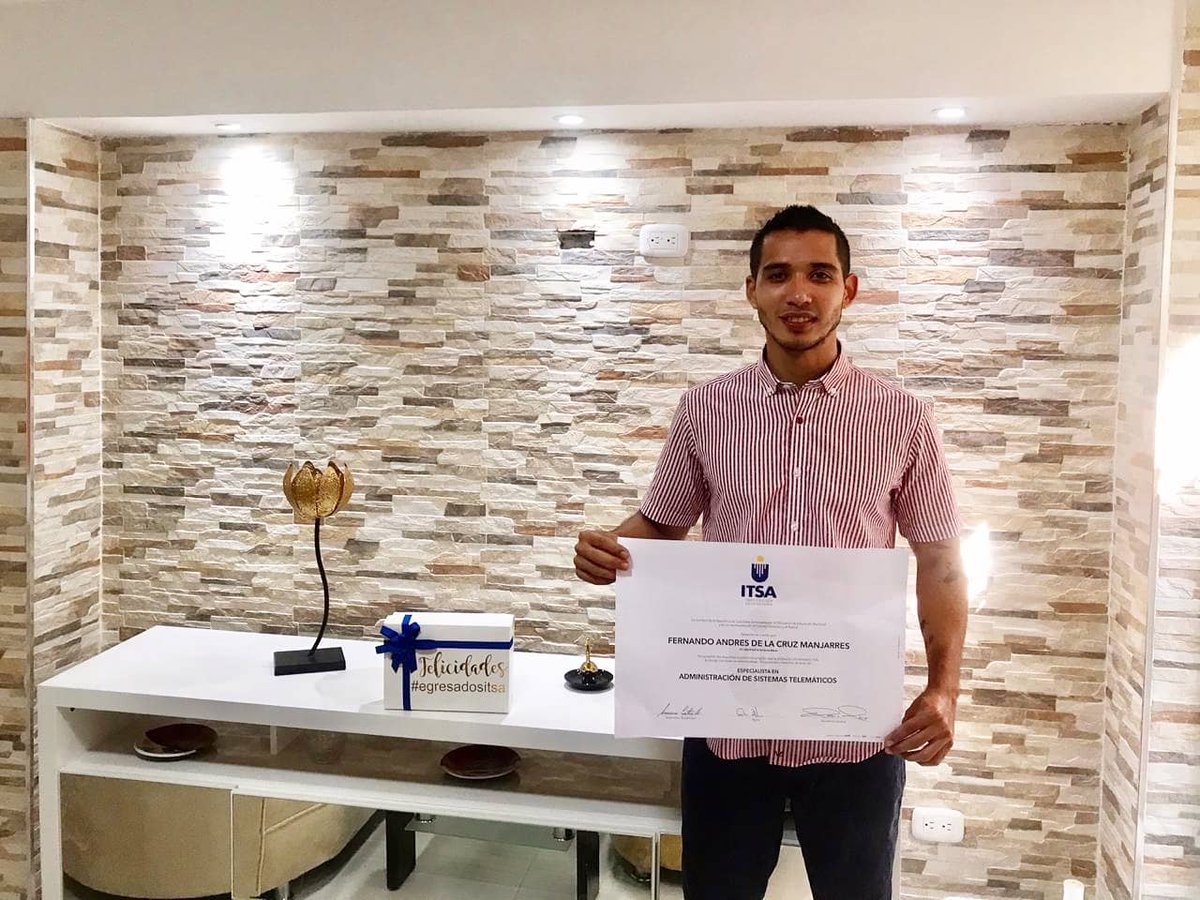 UniBarranquilla's tweet photo. Gracias por confiar en su institución Universitaria #ITSA para avanzar al siguiente nivel🎓 🎉

#SomosEducaciónSuperior #GradosITSA #MiGradoEnCasa https://t.co/FJpLQqs91i