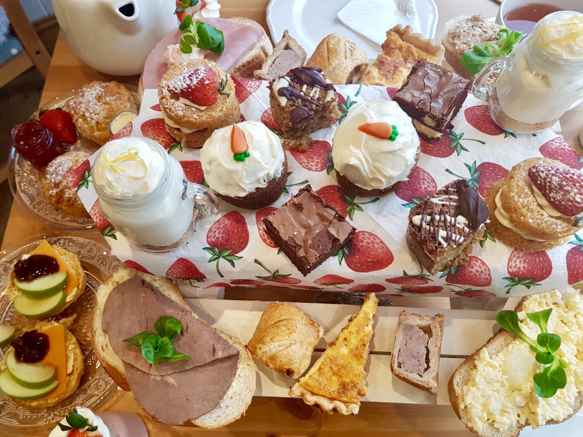 🍓🍰 Can’t Wait to Serve These Again!!!! 🧁🍓

#WeWillBeBack 
#afternoontea 
#lovedurham 
#cake 
#worththewait