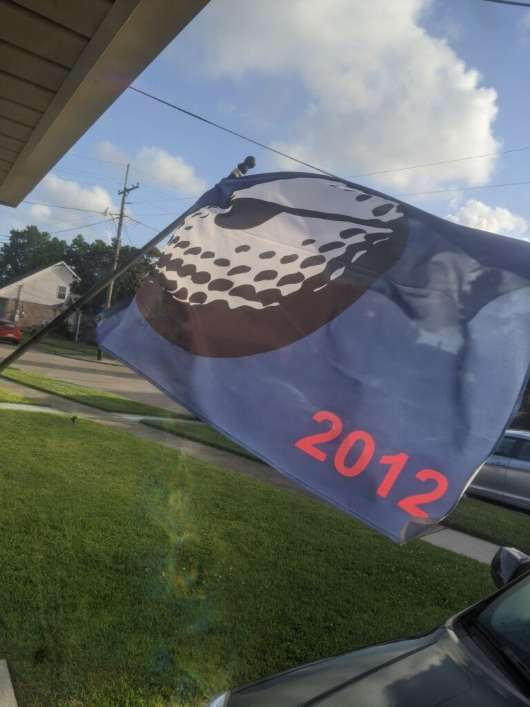 OneEyeOpenNOLA's tweet photo. Energy in the city feels different this weekend...Flags are flying! https://t.co/dn2zh4name