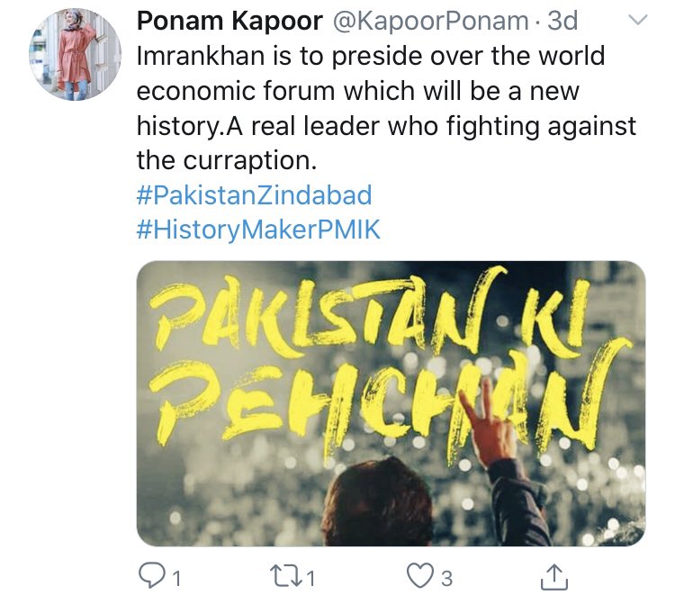 RSAKtweets's tweet photo. A women with a Hindu name pretending she’s a Sikh while wearing Hijab in her DP. Ye Pakis kaunsa nasha karke fake ids banakar khalistan maangte hai? 😂 https://t.co/jBamUiLIE7