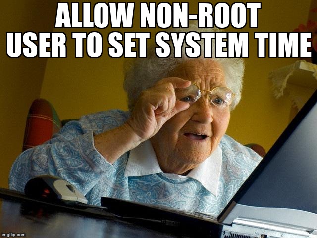 pi_stack's tweet image. Allow non-root user to set system time raspberrypi.stackexchange.com/questions/1127… #systemclock #user #systemd #raspbian