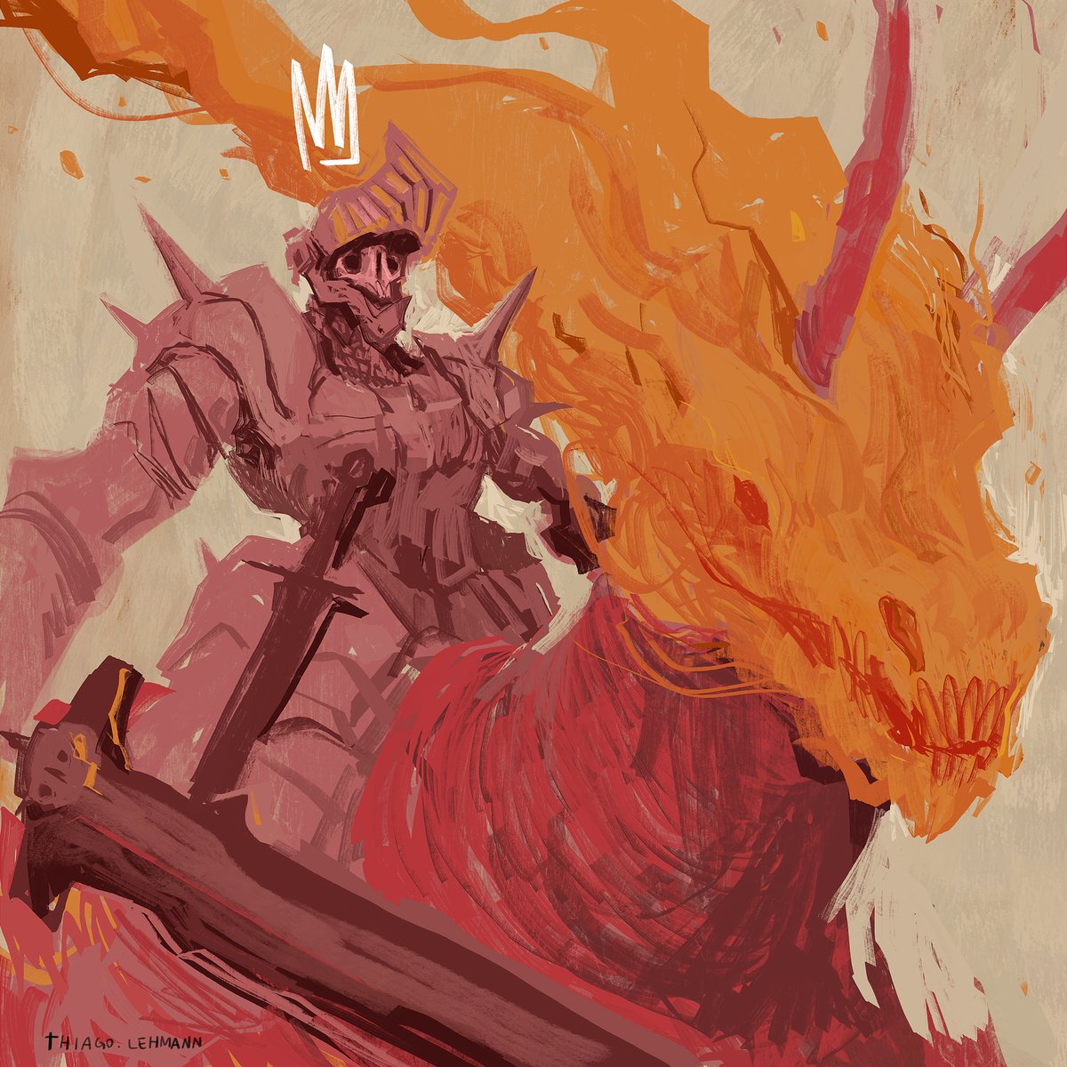 lehmannthiago's tweet image. The Four Horsemen of the Apocalypse - Death, War, Pestilence and Famine.

Had fun working on those, maybe I'll make it an annual tradition.