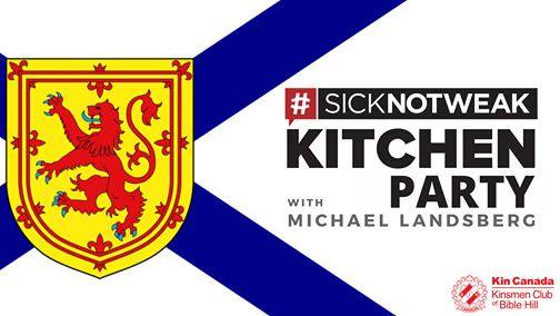 ferron_grant's tweet photo. Plans this Saturday night? Come to #SickNotWeak Kitchen Party!

Michael Landsberg has invited a bunch of folks over to talk about what’s been going on in NS this year and how we’re all coping. 

Live Streaming at 7pm Atlantic on: https://t.co/OSG9cyQGK7 https://t.co/diNov6B1No