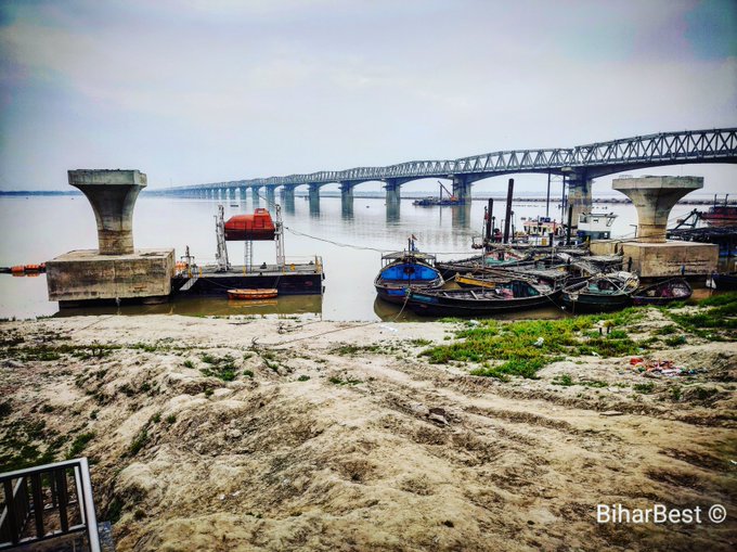 Gandhi setu Bridge, Patna, Bihar IMAGES, GIF, ANIMATED GIF, WALLPAPER, STICKER FOR WHATSAPP & FACEBOOK