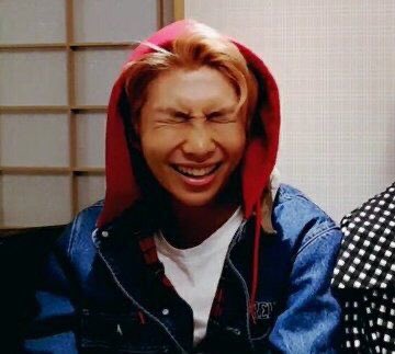 namjoon trying to hide his face when he gets shy; a heartbreaking thread  @BTS_twt